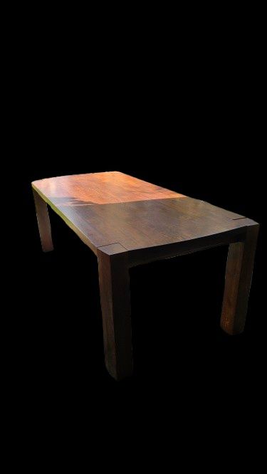 Piękny stół dębowy z krzesłami Ludwik Styl – lite drewno, rozkładany,