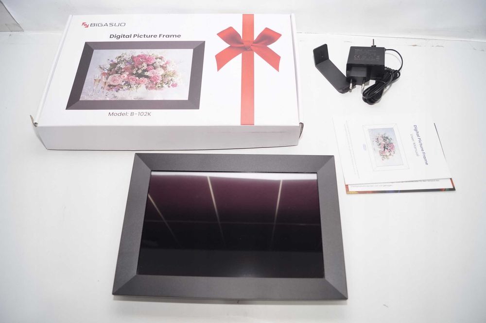 Ramka cyfrowa multimedialna BIGASUO B-102K 10,1 CALI czarny FRAMEO