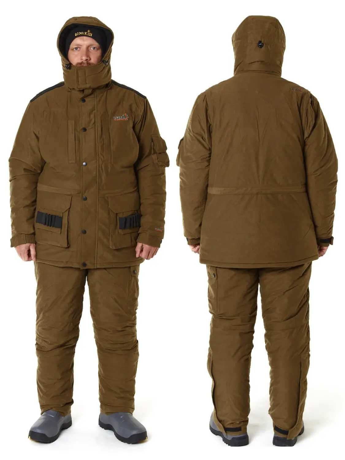 Костюм зимний Norfin Hunting Wild Green(-30) и Norfin Boar Camo Норфин