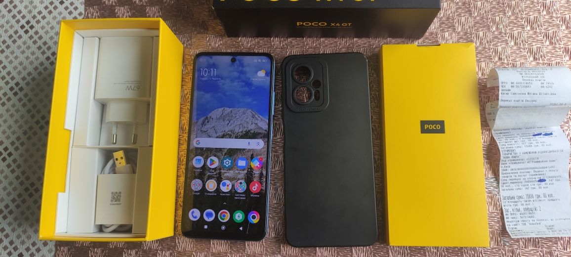 Poco X4GT 8+5/256 гигабайт