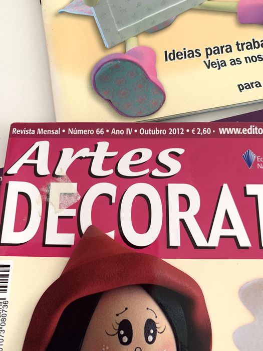 Conjunto de 8 Revistas Artes Decorativas