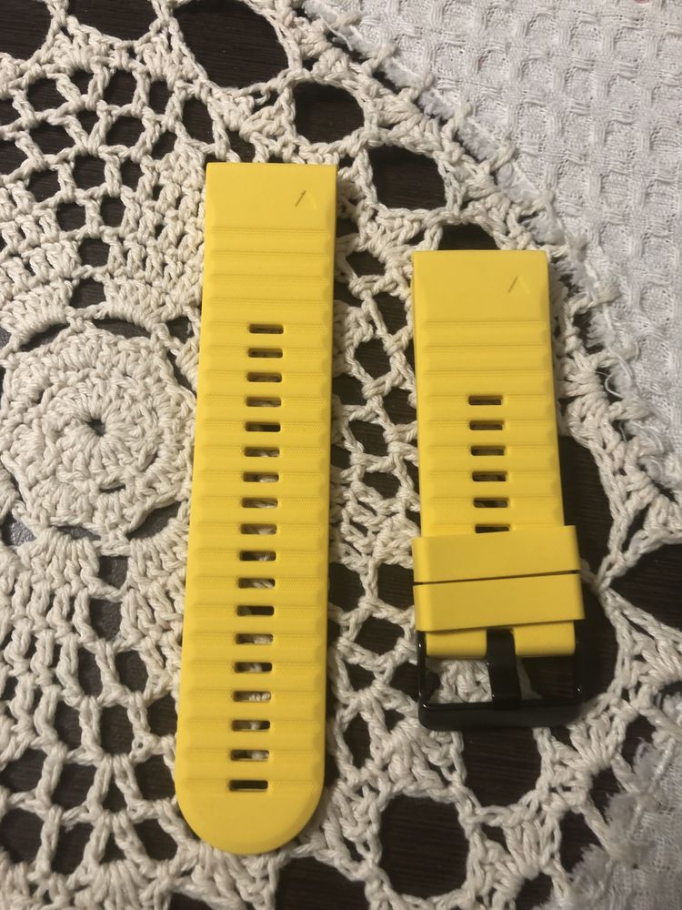 Pasek Garmin 26 mm kolor żółty