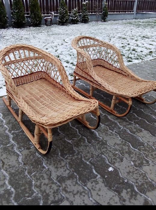 Санки дитячі з лози