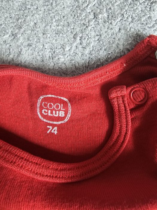 Zestaw Cool Club świąteczne body rozmiar 74