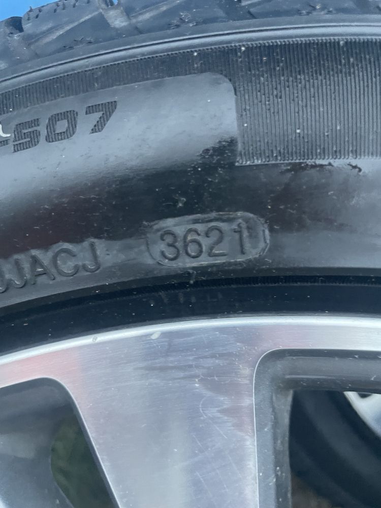 Opony z felgami Mercedes W222