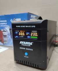 ИБП с правельной синусоидой для газовых котлов Avansa-300w ups