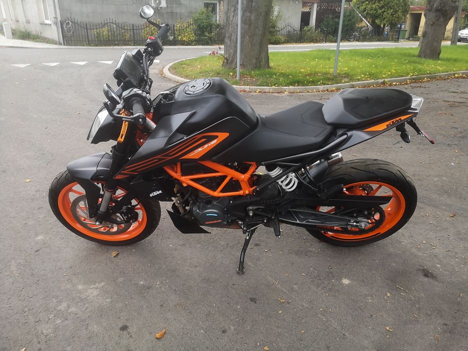 KTM DUKE 125 ABS 2021 TABLET Wydech IXRace Dodatki Transport