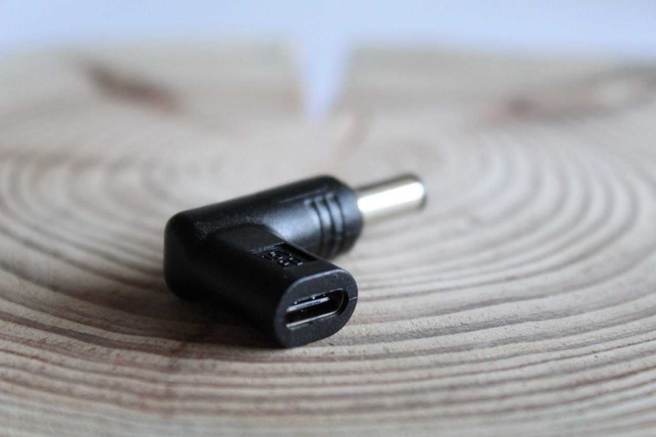 Переходник Type-C DC 5.5x2.5 5.5х2.1 4.0x1.7 5В 9В 12В 15В 5 9 12 15 V