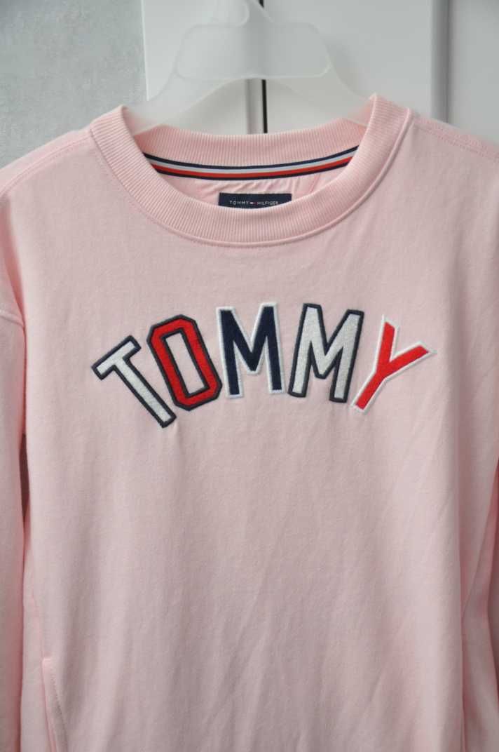 "TOMMY HILFIGER". Платье - свитшот для девочки. На 9 - 11 лет.