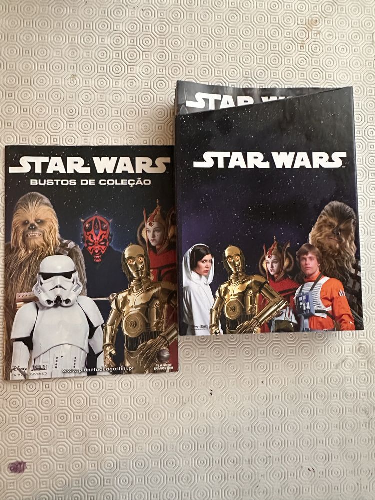 Star Wars 35 bustos - colecao completa