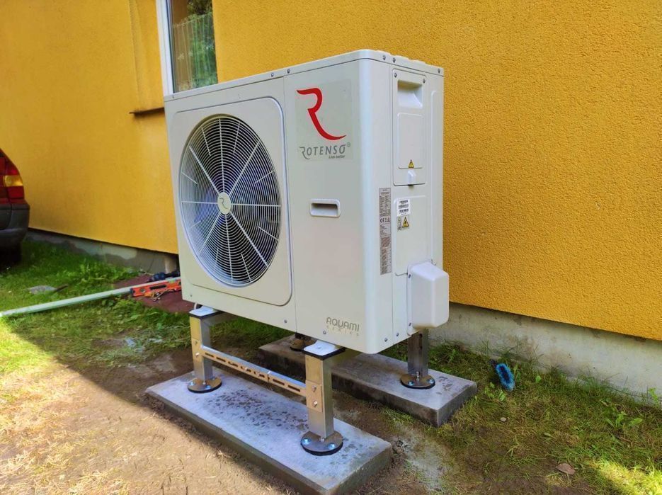 Zestaw z montażem Pompa ciepła Rotenso 4kW - 10kW