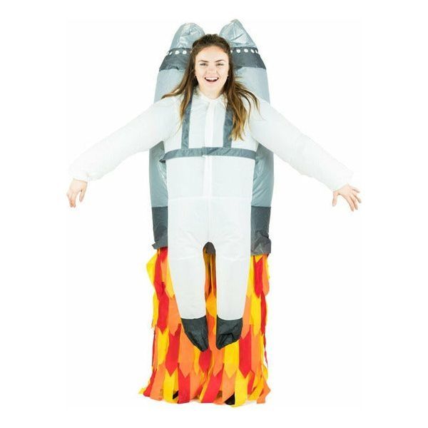 Надувний костюм ракета з астронавтом