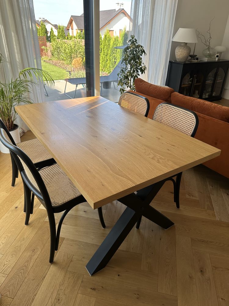 Stół loftowy dębowy drewniany loft
