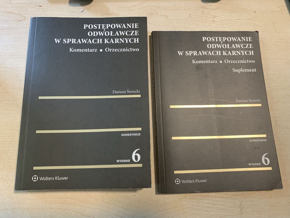 Dariusz Świecki Postępowanie odwoławcze w sprawach karnych prawo karne