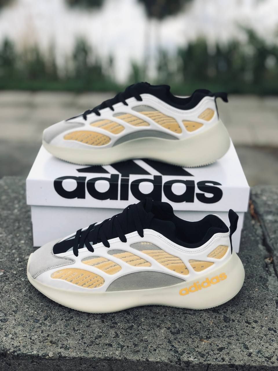 Мужские кроссовки Adidas Летние спортивные кросовки Адидас