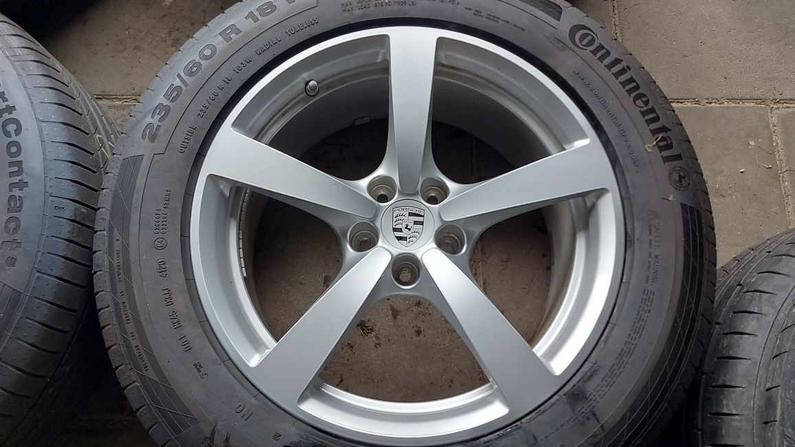 Kola Porsche Macan  18" 5x112  8 i 9j et21  235/60/18+ 255/55/18