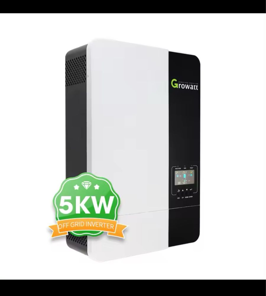Инвертор Growatt SPF5000ES WI-FI, 5000 Вт, 48 В, 100 А
