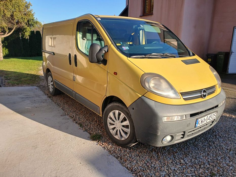 Opel Vivaro 1.9 CDTI 8 lat u jednego właściciela