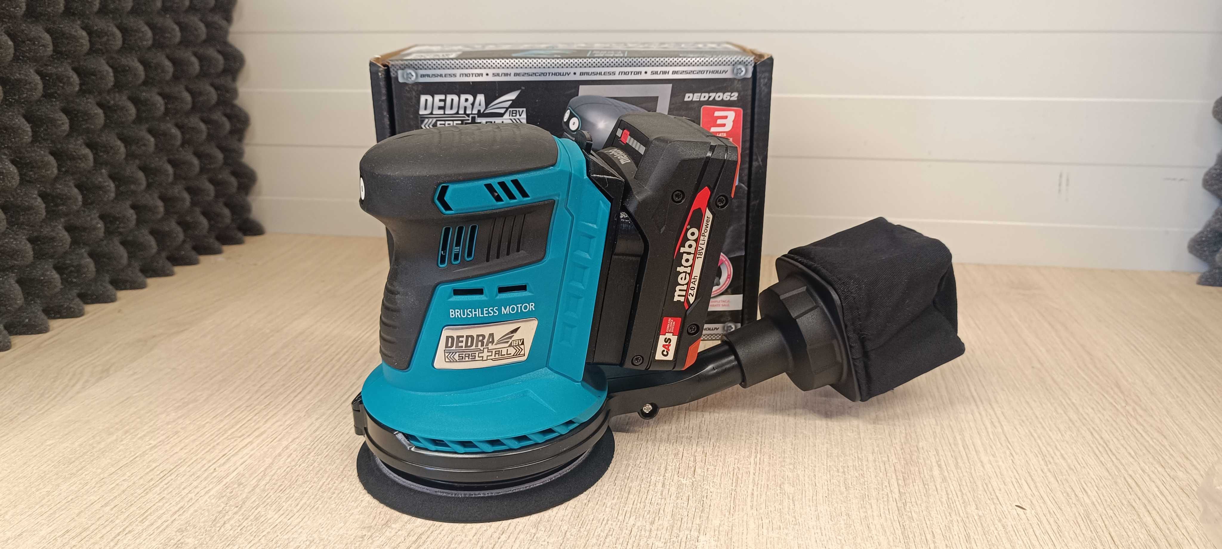 Szlifierka Mimośrodowa Dedra 18v Adapter Metabo