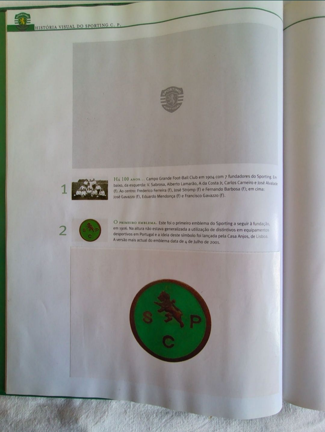 História Visual do Sporting