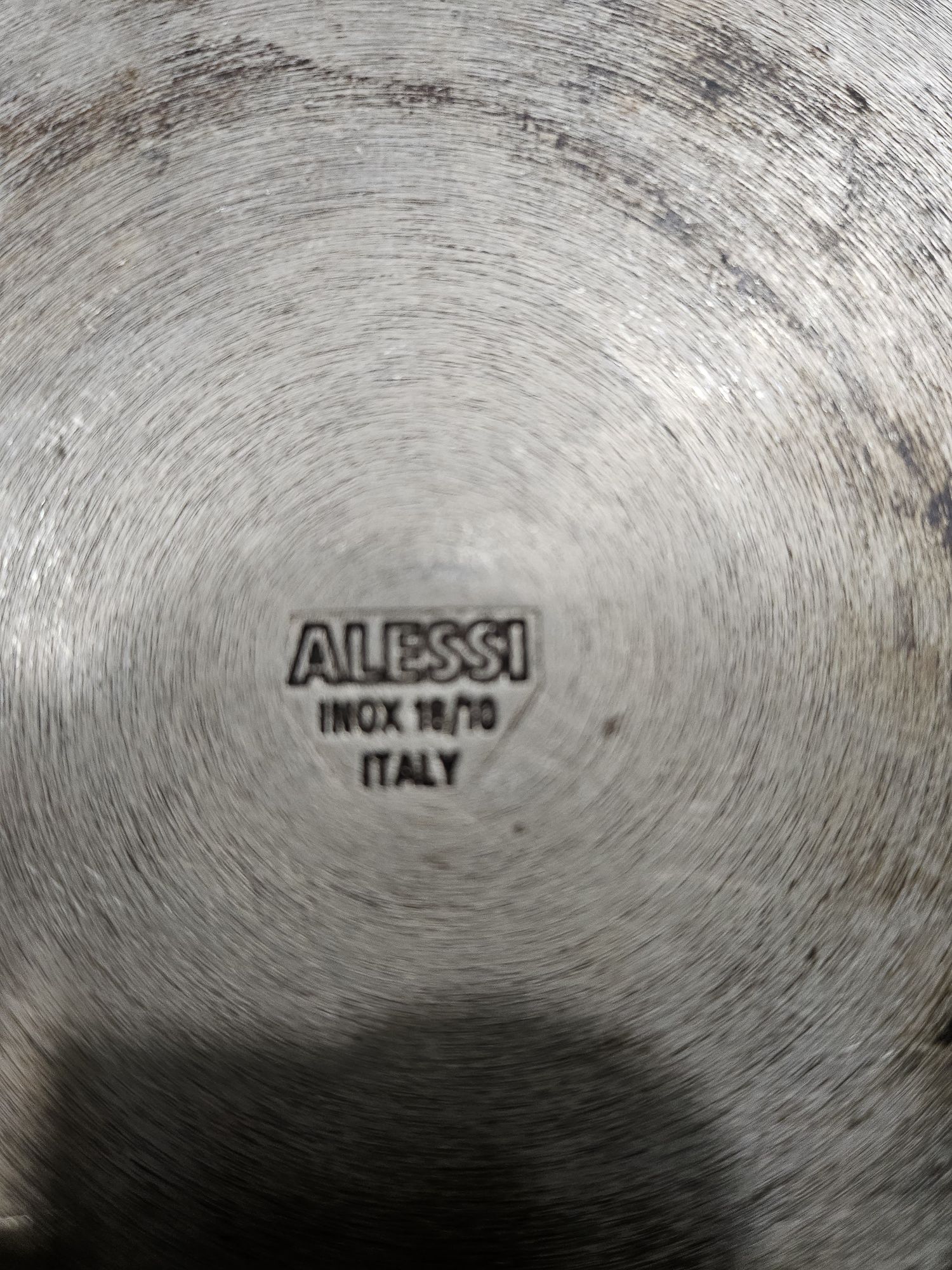 Alessi garnek z sitkiem