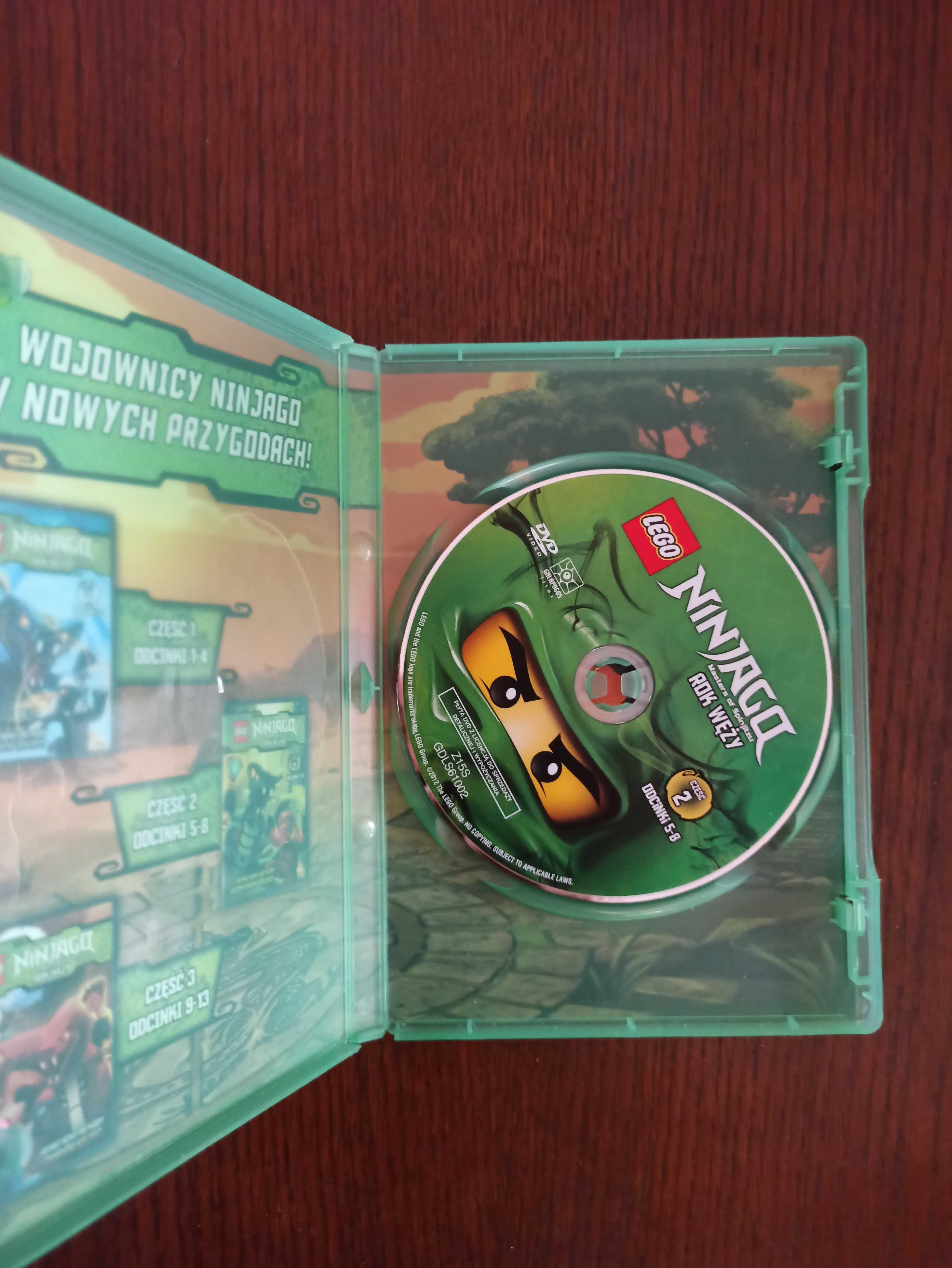 Bajka LEGO NINJAGO, 8 odcinków DVD/VCD