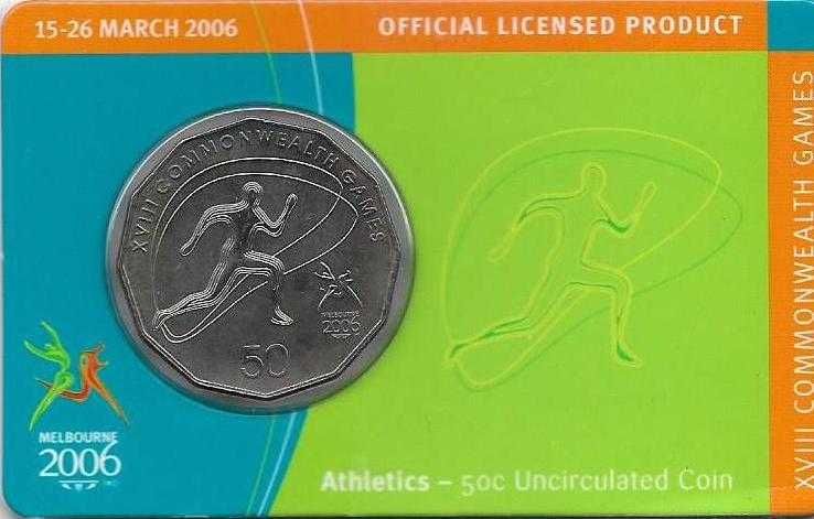 Austrália - - - "Melbourne - XVIII Jogos da Commonwealth" - - - Moedas