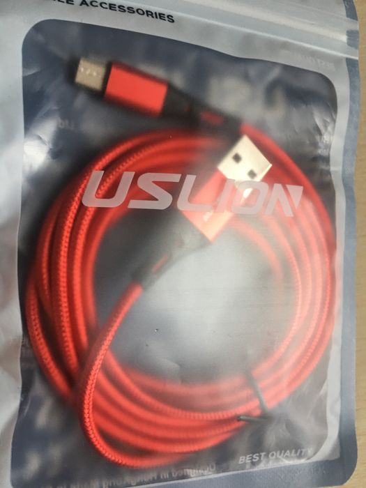 Micro usb шнур (2 метри) для Android та павербанків