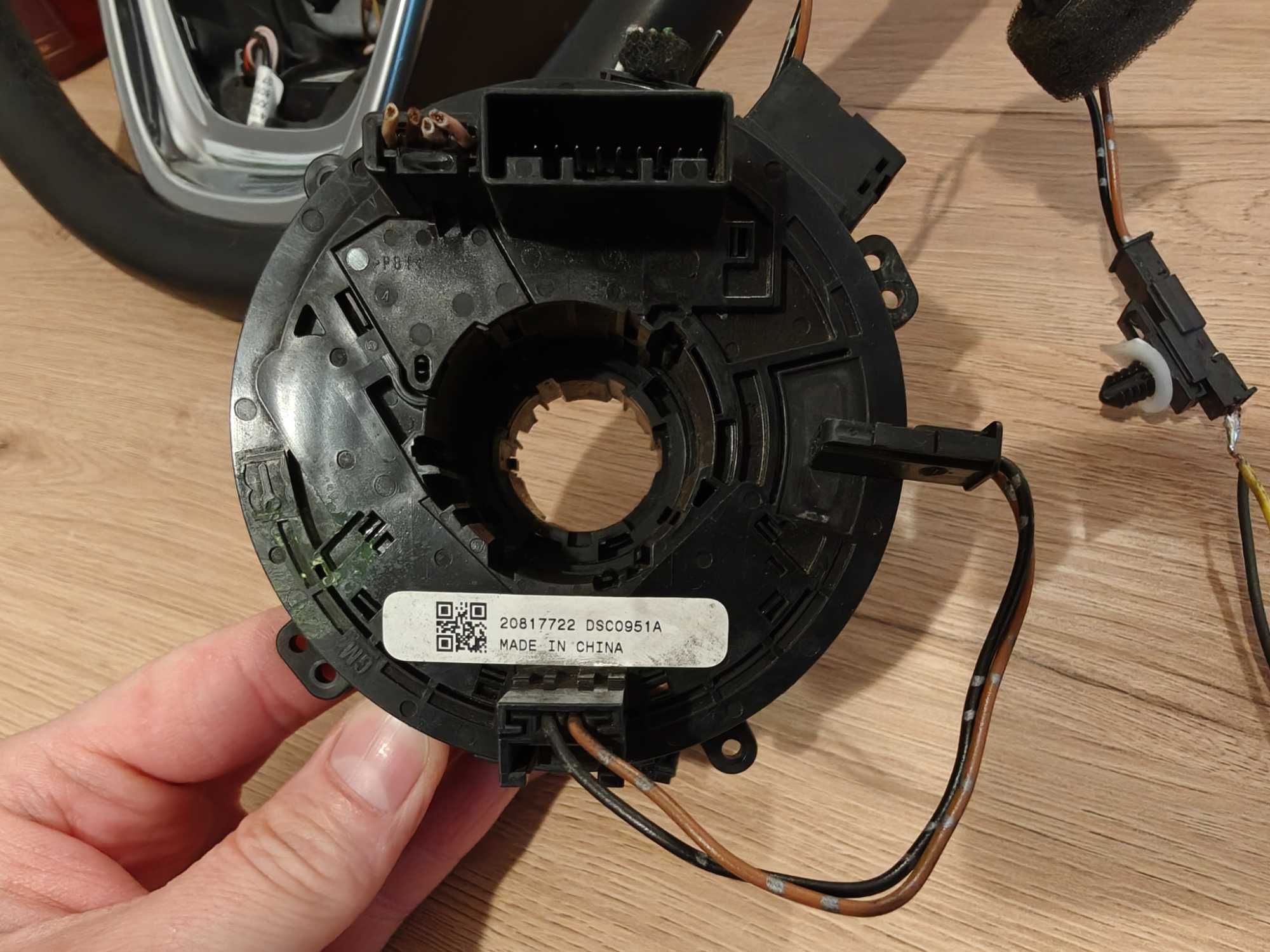 Kierownica Opel Insignia A przedlift podgrzewania - komplet