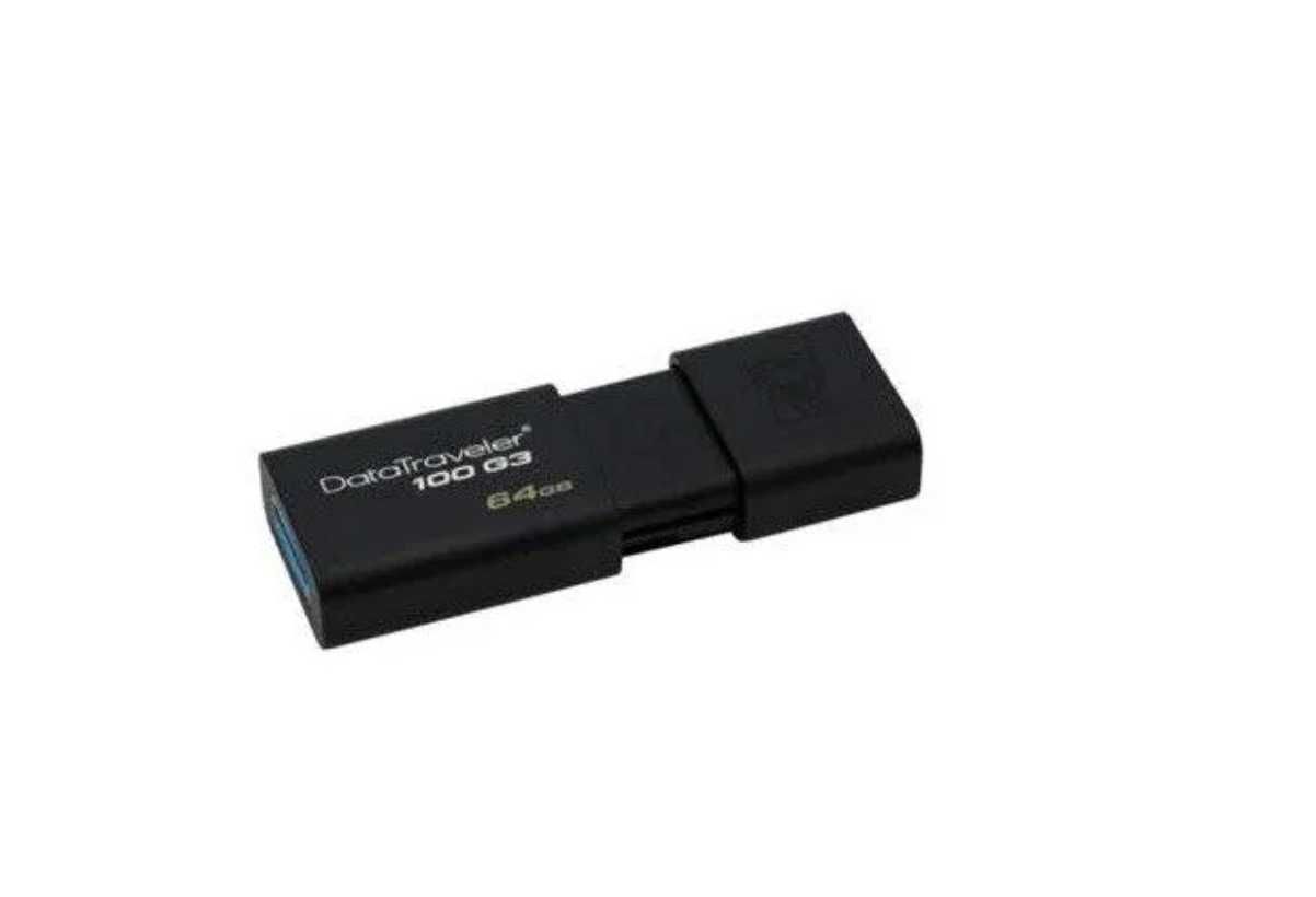 Флешка Kingston 64 GB DataTraveler 100 G3 (DT100G3/64GB)