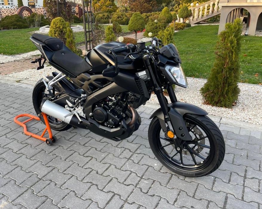 Yamaha MT 125 ABS 15.000km JAK NOWA 2020r Oryginał kat.B A1
