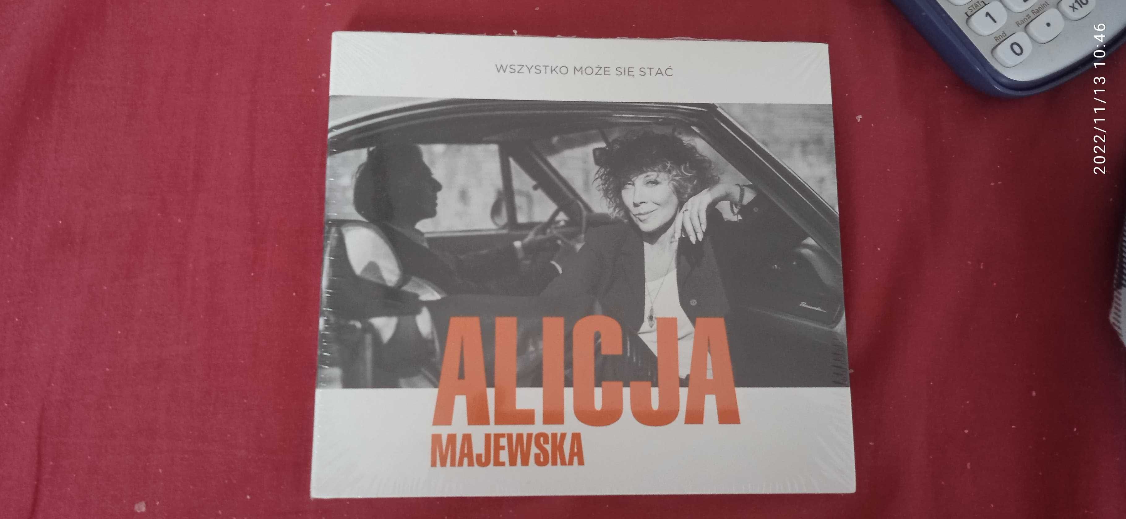 Alicja Majewska płyta CD "wszystko może się stać "