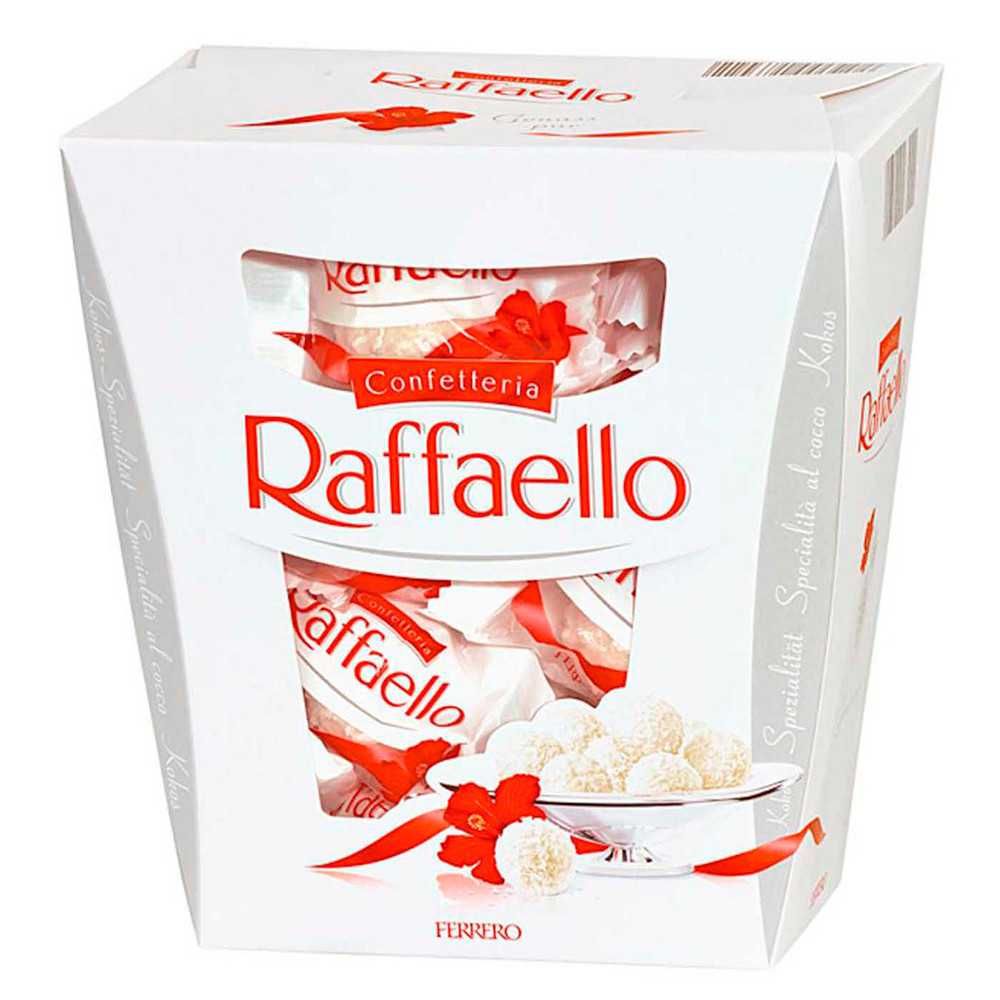 Цукерки Італія Фереро Рафаелло Ferrero Raffaello (кокос+мигдаль) 230 г