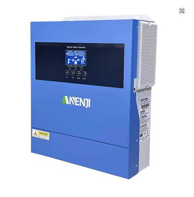 Инвертор гибридный Anenji 4, 4,2 квт, 24 вольта, встроенный WIFI тихий