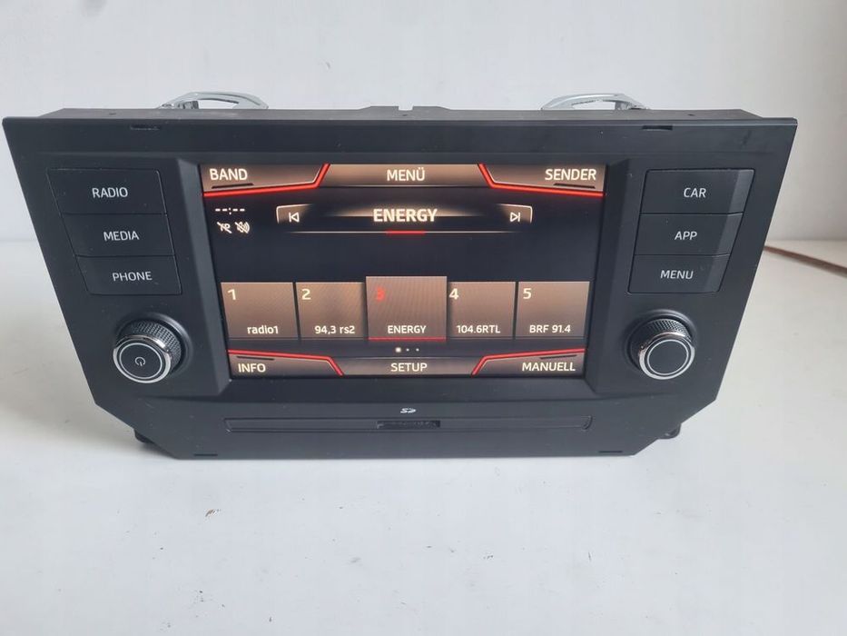radio mib2 gp seat ibiza v 6f 6f0035871b bluetooth