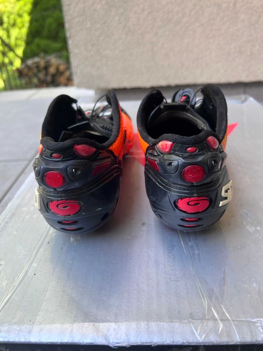 Buty szosowe SIDI Shot 42 (wkładka 26,5 cm) – fluo orange/black