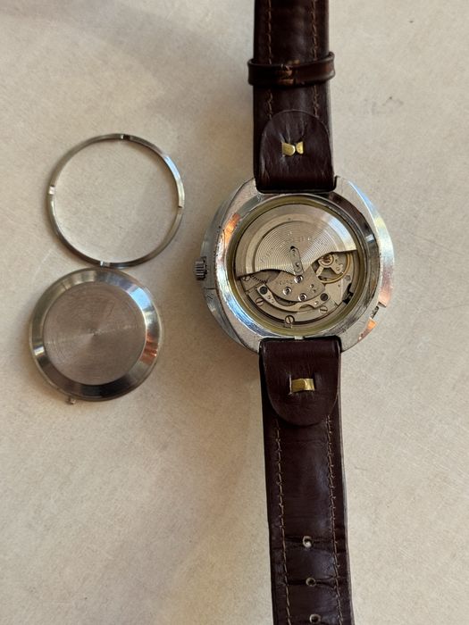 Zegarek Poljot UFO 23jewels Automatic, bardzo duży 46/41mm