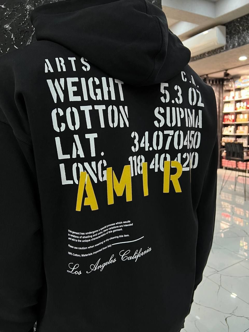 Hoodie Amiri  -  excelente qualidade