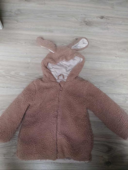 Bluza miś z uszami ciepła