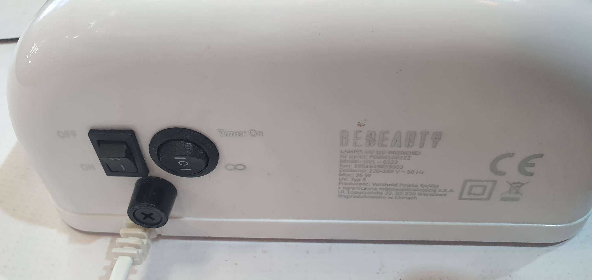 Lampa UV do paznokci Bebeauty - komismadej.pl