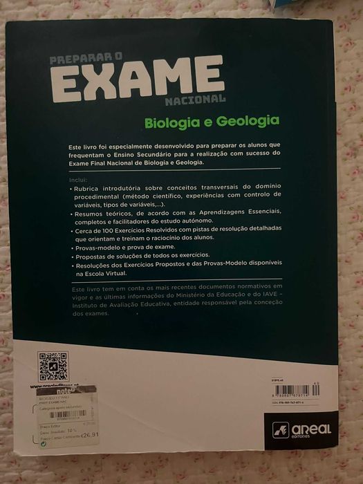 Preparar exame Biologia Geologia