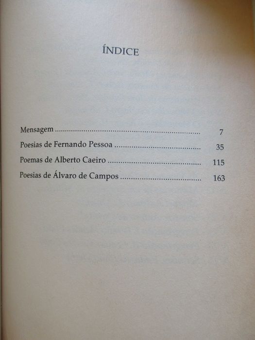 Fernando Pessoa - - - Antologia Poética - - - - - Livro