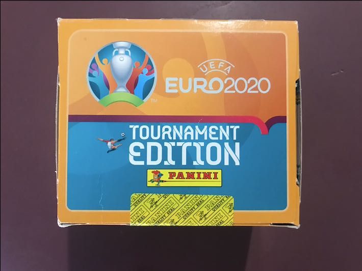 Caixa de 100 Saquetas Euro 2020