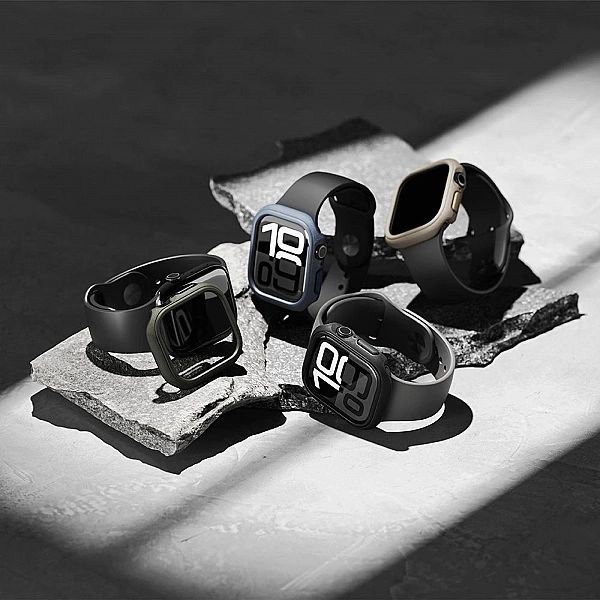 Etui Ringke Onyx na Apple Watch 10/46 mm - czarny