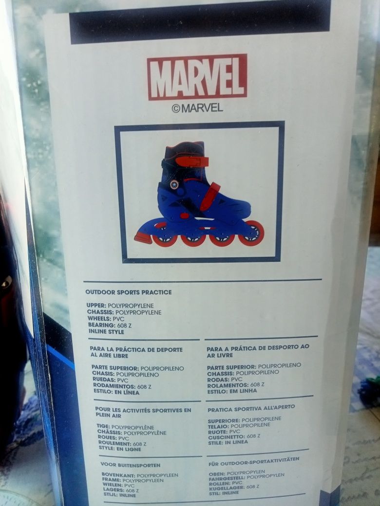 Patins em linha Marvel Criança 26 a 30