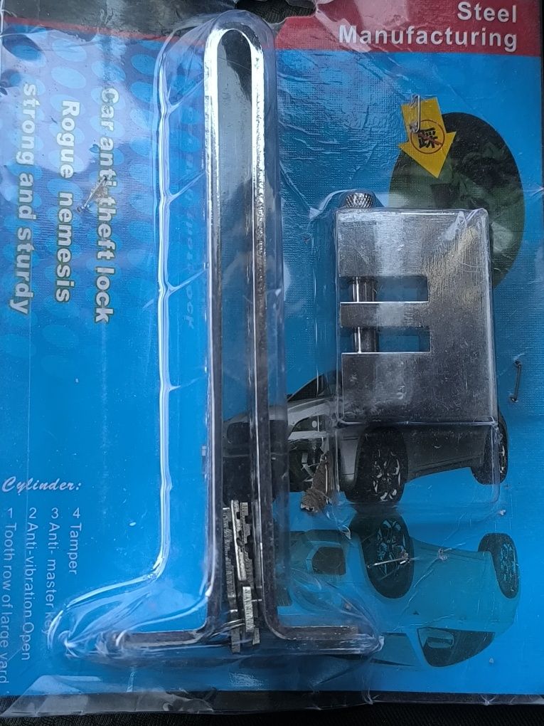 Bloqueio de pedais para carro