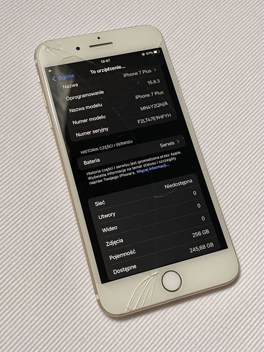 iPhone 7 Plus 256Gb Gold
