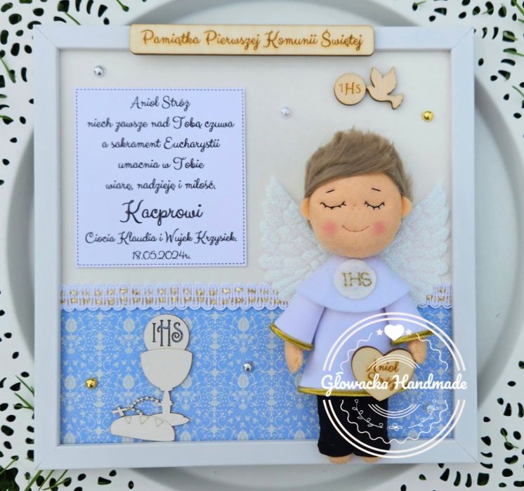 Pamiątka Pierwszej Komunii Świętej,  Chrztu