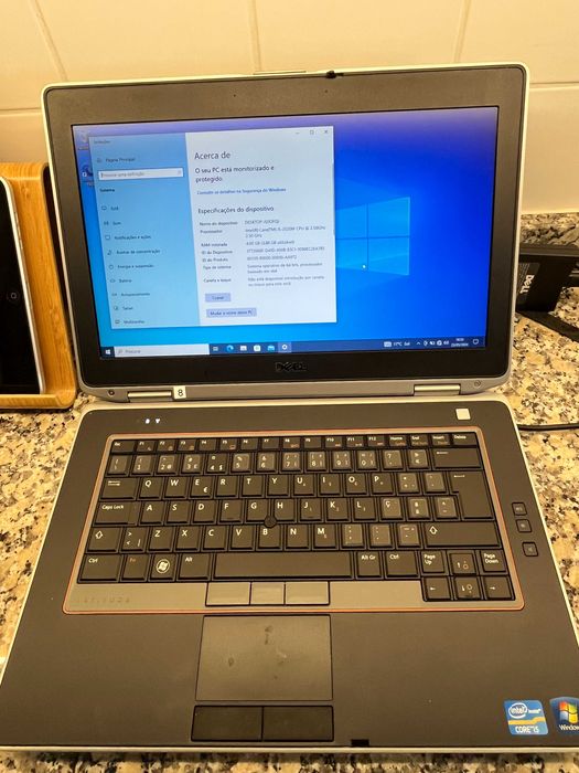 Portatil DELL Latitude E6420 | i5 | 4GB RAM | Win 10 | Bateria Nova