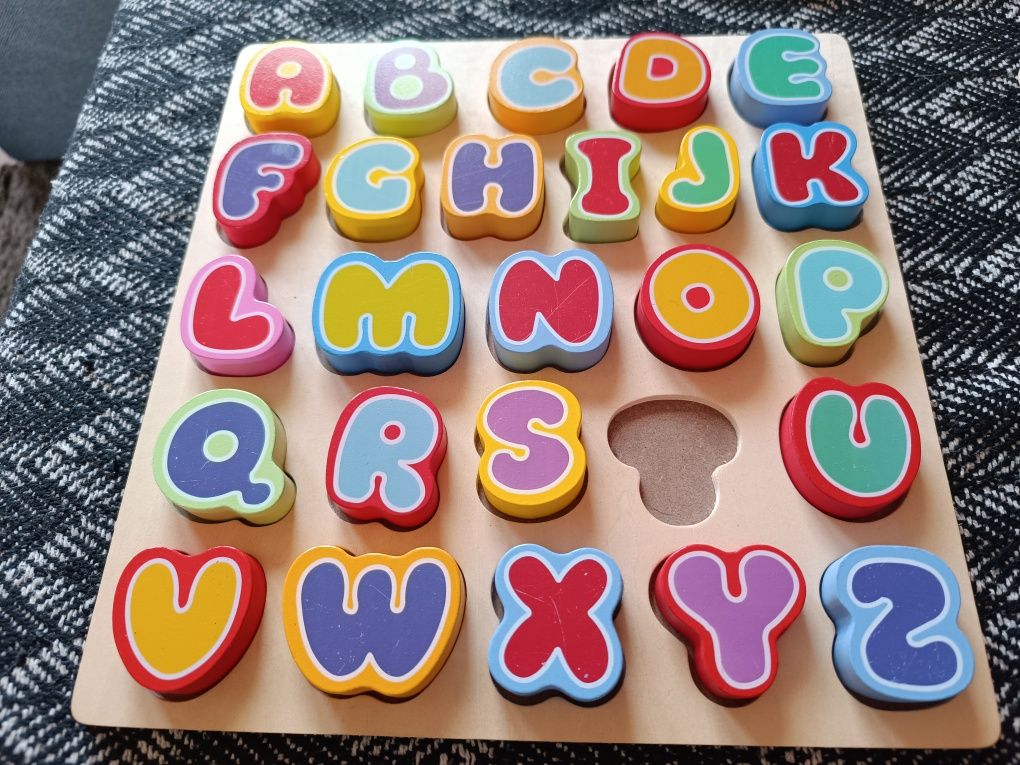 Tablica obowiązków drewniana elefun nowa plus druga gratis montessori